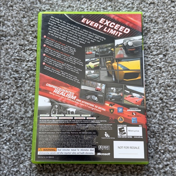 Microsoft Xbox 360 Project Gotham Racing 3 - Picture 2 of 3